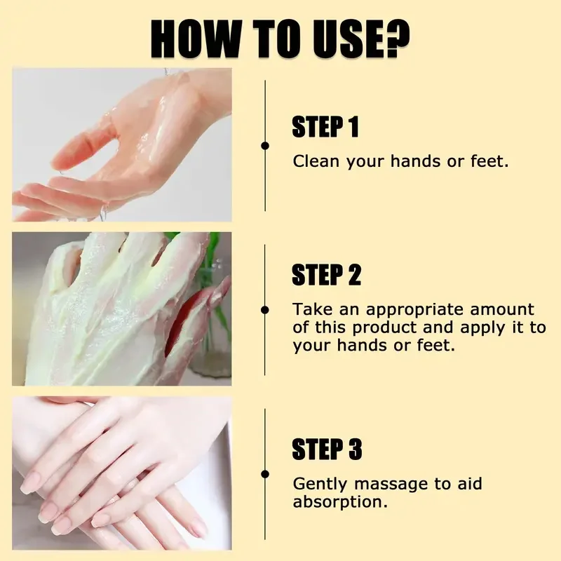 Turmeric Bee Venom Anti-Drying Crack Foot Cream Hand Cracked Repair Skin Removal Care Cream Dead Feet Hand Skin 50g - Image 6